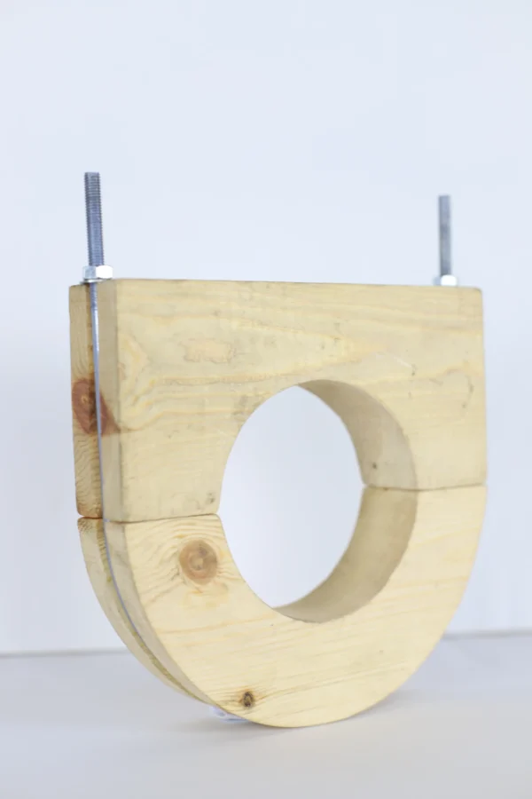 ⁦WOODEN PIPE SUPPORT⁩ - الصورة ⁦3⁩